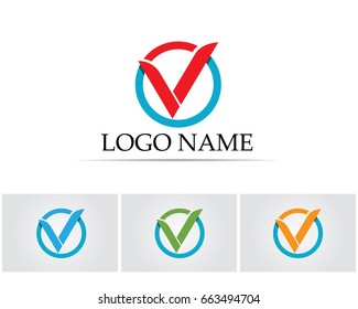 V letters logo and symbols