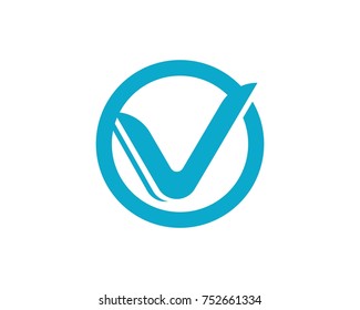 V Letters logos