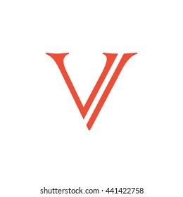 V Logo Stock Vector (Royalty Free) 441422758 | Shutterstock