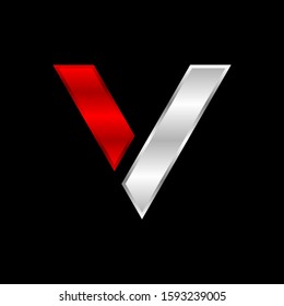 V logo can be used for company, icon, and others.