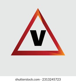 V logo Colorful Vector Design. Icon Concept. Abstract modern