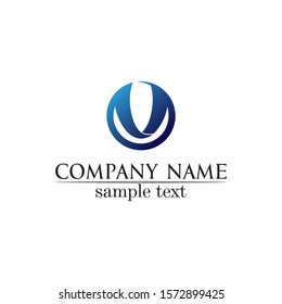 V logo corporate design vector V letters business logo and symbols template