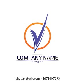 V Logo Corporate Design Vektorillustration V Buchstaben Firmenlogo und Symbolvorlage