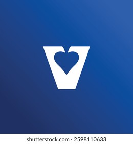 V logo Design with Ace logo. Letter V Template Vector Graphic Branding Element V logo