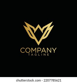 v logo design and premium vector templates