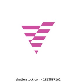 V Logo Design Stock Illustration And Vector