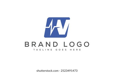V logo design vector template design for brand