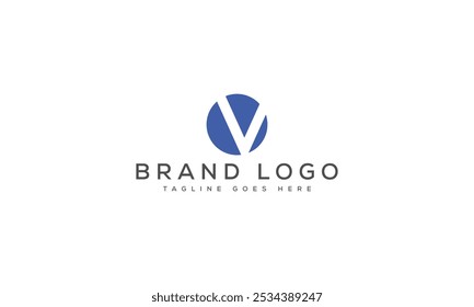 V logo design vector template design for brand