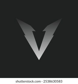 V logo icon, Symbol, Power, Energy, Club, Fitness, V name logo sign symbols. v letter mark. 