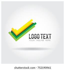 V Logo Icon Vector Template