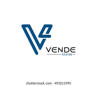 V logo letter