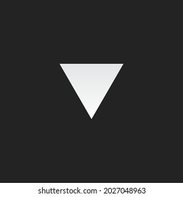 V-Logo-Buchstabe im Design des Vektorkonzepts