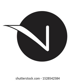 V Logo Letter Vector Illustration