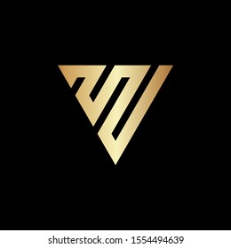 V Logo With Minimal Design.Elegant Geometric Vector Logotype.Premium Brand Identity With Business Card Template.