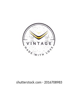 V logo premium luxury logo design