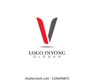 V logo and symbols