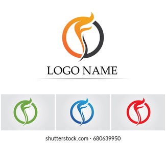 V logo and symbols