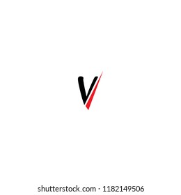 v logo vector