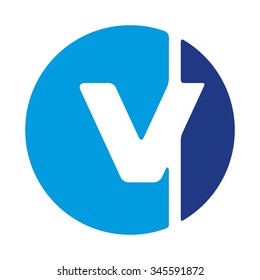 V Logo Vector Stock Vector (Royalty Free) 345591872 | Shutterstock