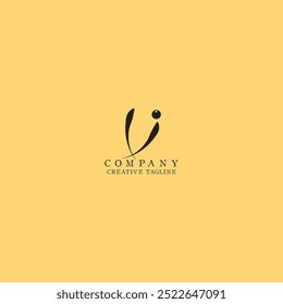 V Logo Vector Graphic Branding Letter Element with isolated background Orange