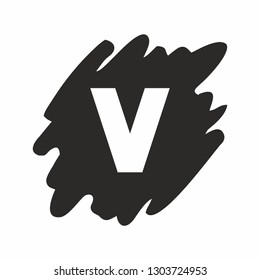 V logo vector. Great design for any company
