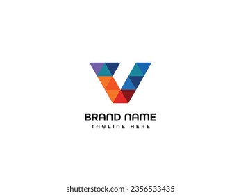 Modernes Brieflogo-Design