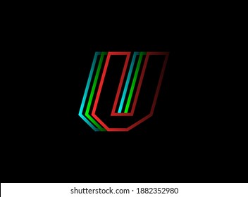 V number font fast, speed motion logo. Sport style futuristic oblique design for   delivery posters, industrial, racing identify and more