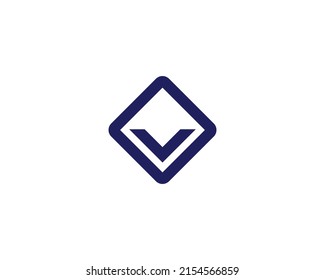 V OV VO Logo-Design Vektorgrafik-Vorlage
