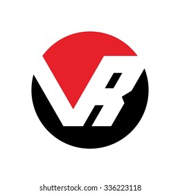 v and r logo