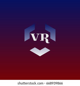 V R Logo
