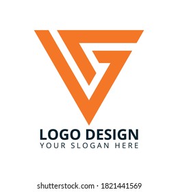 V S C Letter Creative Software Company Logo Design