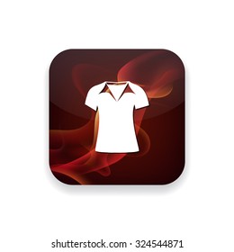 v shirt  icon