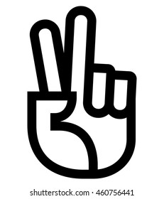 Icono de signo V