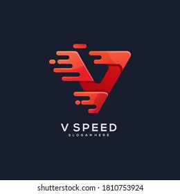 v-Speed-Schnelle-Schriftart-Medien