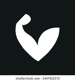 V typography white logo emblem