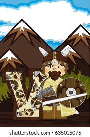 V is for Viking Warrior