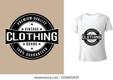  v
Vintage t shirt design vector