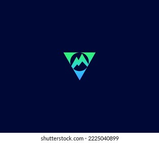 V, VM, MV Letter Logo Vector Template Abstract Monogram Symbol. Usable for Business sport, technology, fashion, digital And future creative logo