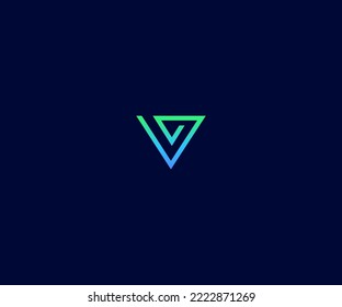 V, vv Letter Logo Vector Template Abstract Monogram Symbol. Usable for Business sport, technology, fashion, digital And future creative logo