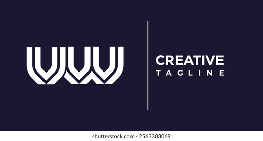 V and W logo design. VW abstract Letters Logo Monogram. This logo design is the process of creating a visual symbol that represents a brand, company, or individual.