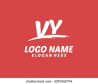 V Y Initial logo