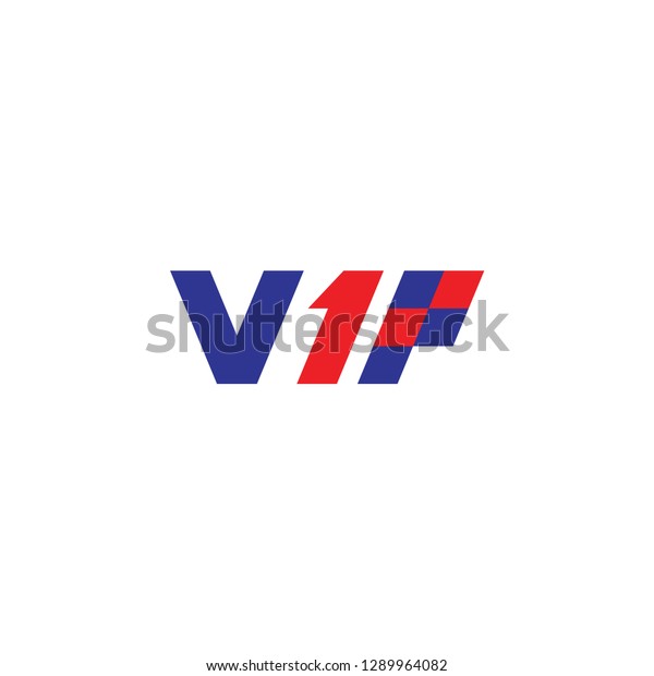 V1P race logo letter design\
