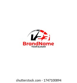 V23 Rpm Logo Design Vector
