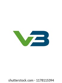 V3 Initial logo vector