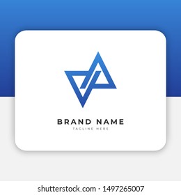 VA / AV Logo Design Inspiration, Vector illustration