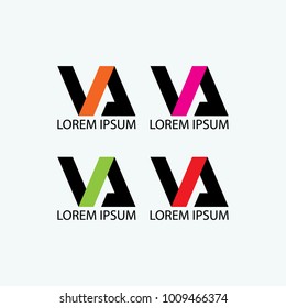 VA design for logo font 