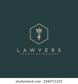 VA initials design modern legal attorney law firm lawyer advocate consultancy business logo vector