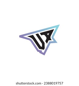 VA letter combination cool logo esport or gaming initial logo as a inspirational concept design