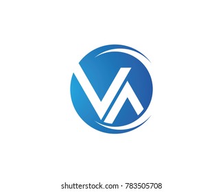 VA Letter Logo Business Template Vector icon