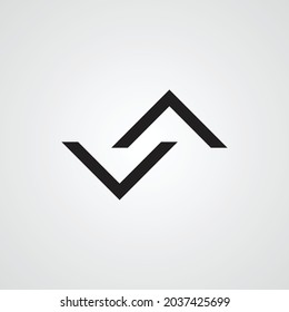 VA Letter Vectordesign-Illustration